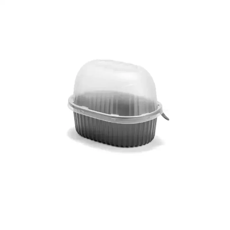 Frango Assado 1.800ml PP Cristal branco SKU G101 - embalagem Galvanotek