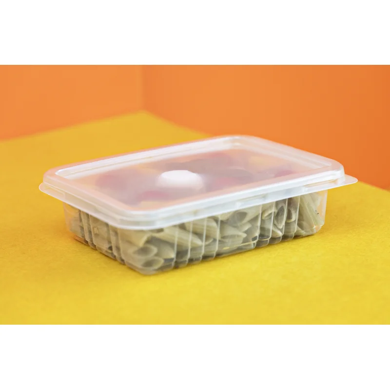 Pote Freezer Microondas 400ml PP Cristal SKU G303CR - embalagem Galvanotek