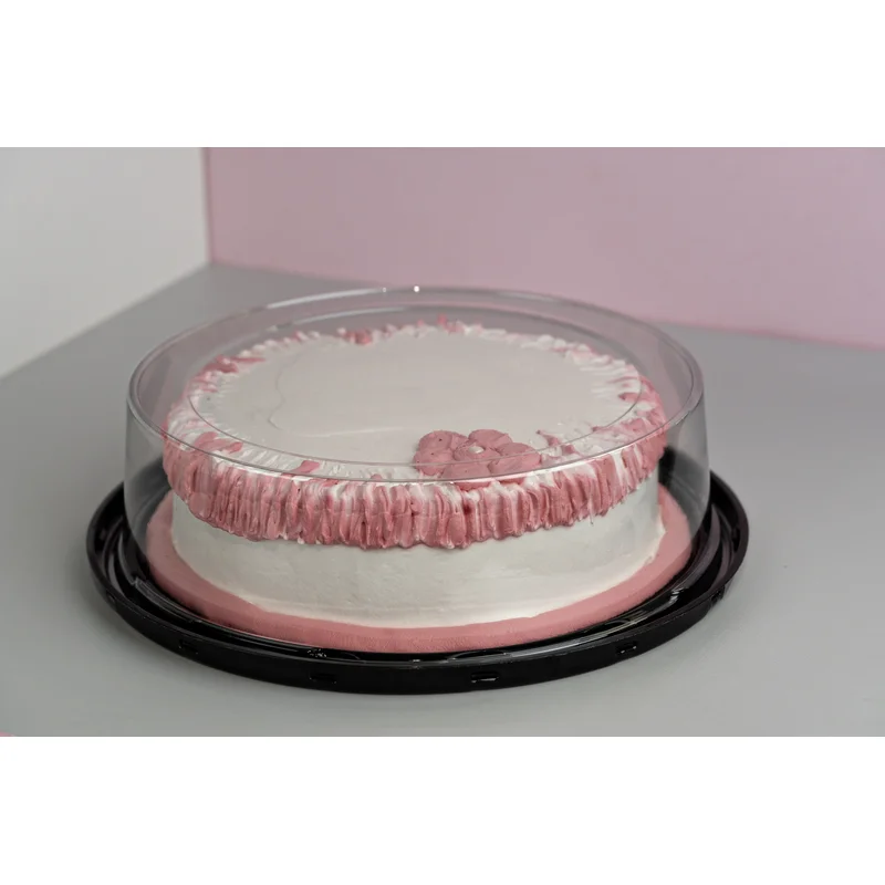 Torta Pequena Baixa 1,2kg PET Preto SKU G50CTBPR - embalagem Galvanotek