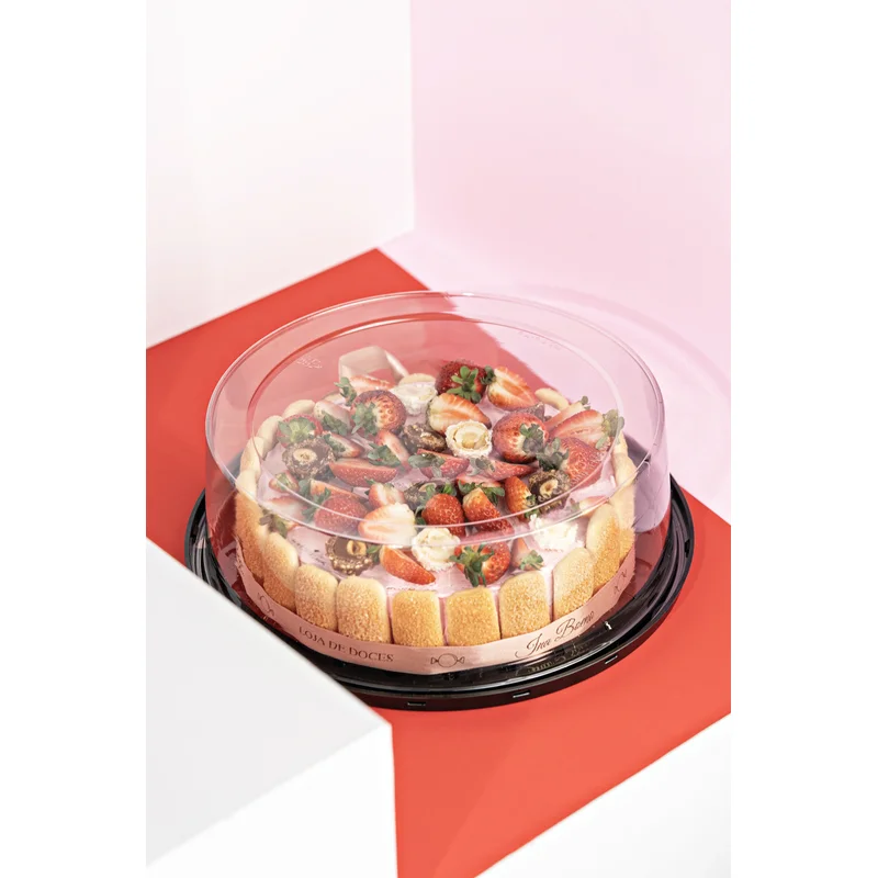 Torta Grande 2kg PET Preto SKU G60CTPR - embalagem Galvanotek