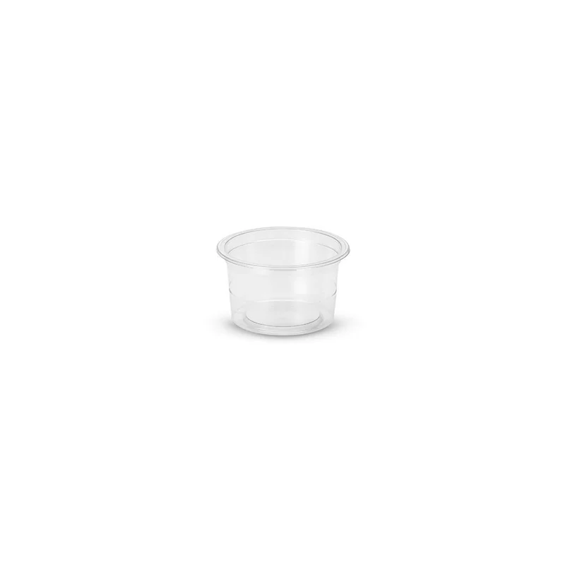 Pote PET diametro 10cm 250ml SKU G710250POTECR - embalagem Galvanotek