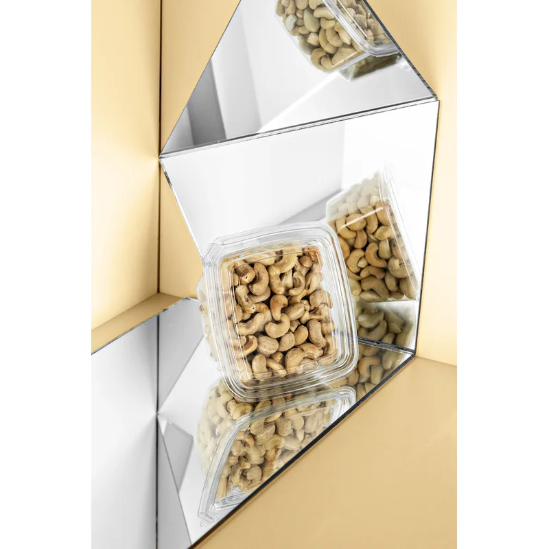 Pote Quadrado com Lacre 355ml SKU G765CR - embalagem Galvanotek